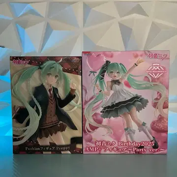 [ 미개봉 ] 하츠네 미쿠 피규어 2종 세트