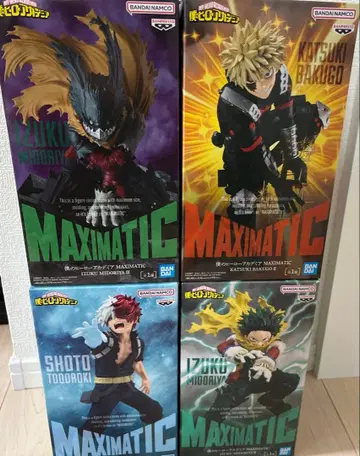 히로아카 맥시마틱 토도로키 쇼토 바쿠고 카츠키 미도리야 이즈쿠 피규어