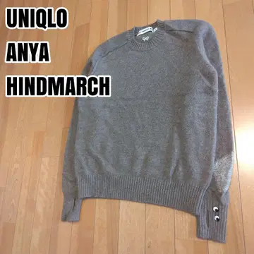 유니클로 ANYA HINDMARCH 캐시미어 니트 M 사이즈