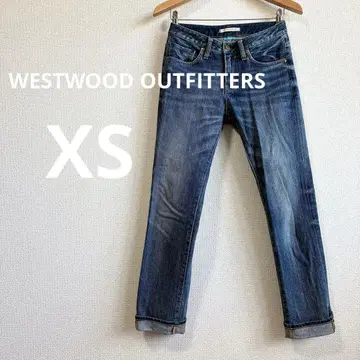 WESTWOOD OUTFITTERS 여성용 데님 XS 스트레이트 청바지