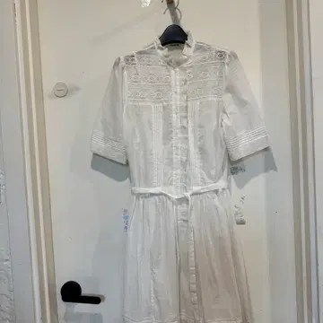 chinese dress ladies Zadig & Voltaire White Lace Dress
