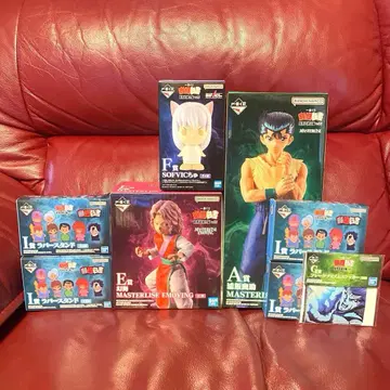 제일복권 유유백서 암흑무술회편 vol.3 A상 E상 +F상 등 6점