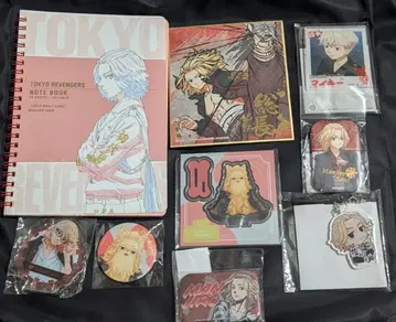 도쿄 리벤저스 사노 만지로 마이키 노트 색지 캔뱃지 아크릴 스탠드