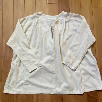 evam eva 코튼 블라우스