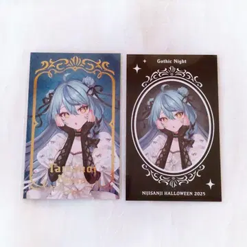 니지산지 타마노이 나나 Gothic Night 사진풍 카드