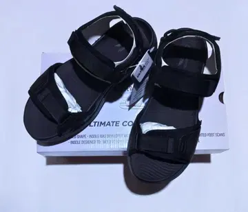 미사용 새상품 SKECHERS 스케쳐스 샌들 남성용 블랙