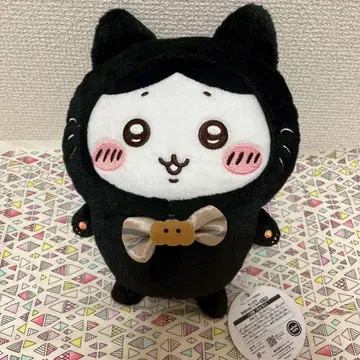 하치와레 검은 고양이 봉제 인형 치이카와 게임센터 프라이즈