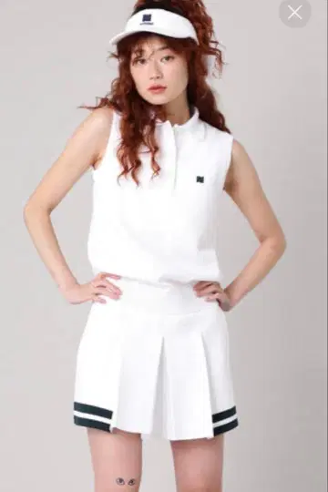 새상품 NBB WEEKEND 골프 원피스 에누비비위크엔드