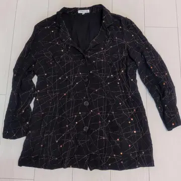 CERRUTI 1881 블랙 테일러드 자켓 D42