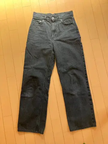 론 헤르만 빈티지 스트레이트 데님 25 블랙