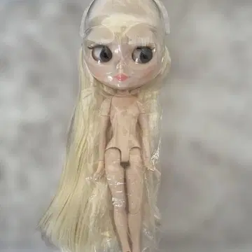 새상품 커스텀 인형 금발 헤어 아이시 인형