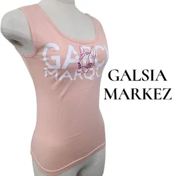 [일본제] 가르시아 마르케스 로고 탱크탑 그런지 Y2K 프렌치불