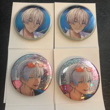 이브라힘 글리터 캔뱃지