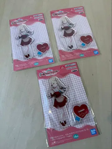 학마스 아크릴 플레이트 스위트 스트로베리 시노자와 히로 미개봉품