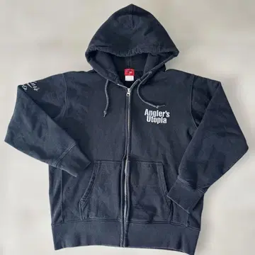 APIA 아피아 Anglers Utopia 블랙 후드티 L