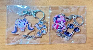 너와 아이돌 프리큐어 라이브 연결 아크릴 키링 큐어 키스 메로론