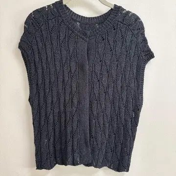 론 헤르만 WALANCE 네이비 니트 베스트