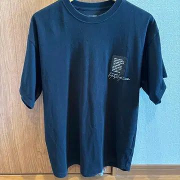 요지 야마모토 NEW ERA 블랙 T셔츠 M 사이즈