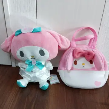 마이멜로디 봉제 인형 가방 산리오
