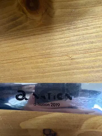 a-nation2019 은색 테이프 & 아레나 한정판 리스트 밴드 세트