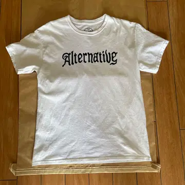 텐더 로인 프린트 로고 T셔츠 화이트