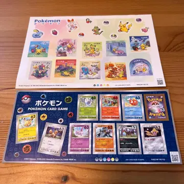 포켓몬 카드 게임 포켓몬 우편 씰 시트 (씰식)