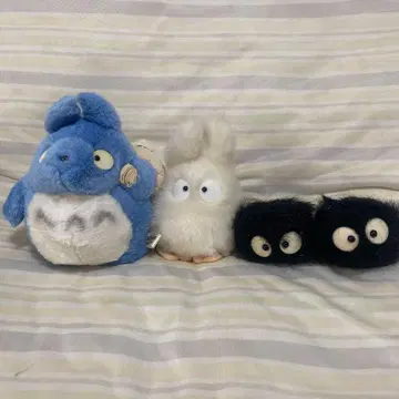 이웃집 토토로 봉제 인형 중토토로 소토토로 까망이 2체 4개 세트