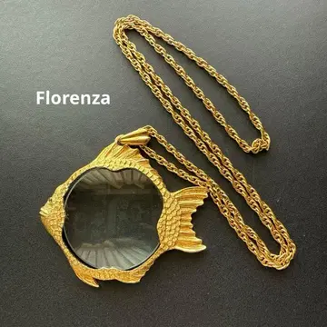 빅 사이즈 Florenza 목걸이 돋보기