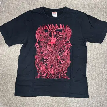 맥시멈 더 호르몬 T셔츠 반팔티 M사이즈