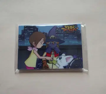 디지몬전 장면 아크릴 마그넷 이슬이&위저드몬&테일몬