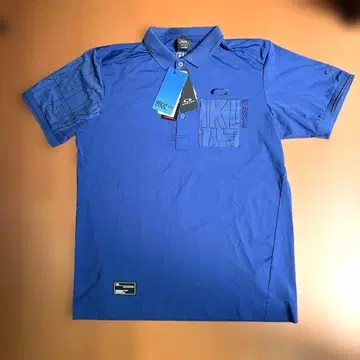 골프 오클리 Oakley 퍼포먼스 핏 피케 셔츠 블루