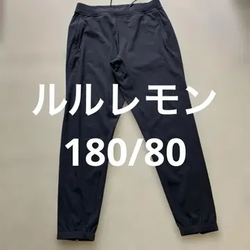 룰루레몬 조거 팬츠 M 사이즈 블랙