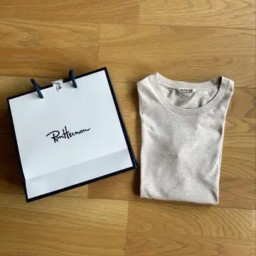 [새상품급] 오라리 T셔츠 오트밀 /bshop/론 헤르만