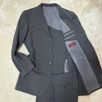 [새상품급] 제냐 원단 봄/여름 수트 셋업 무지 그레이 M 상당