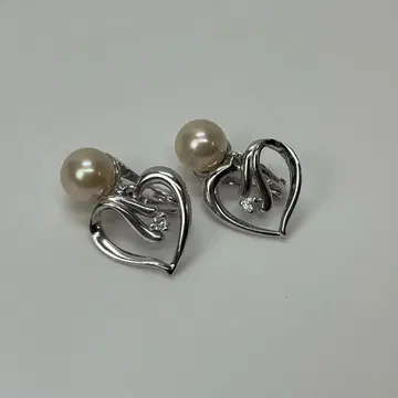 마조리카 펄 9.5mm 귀걸이 실버 925 229