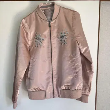 핑크 새틴 스카잔