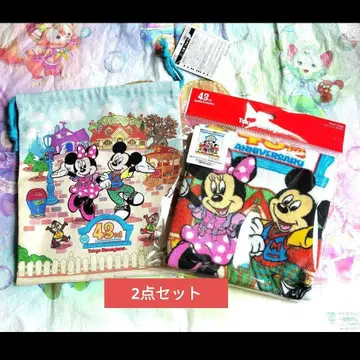 주머니 워시 타월 도쿄 디즈니랜드 43주년 투온타운