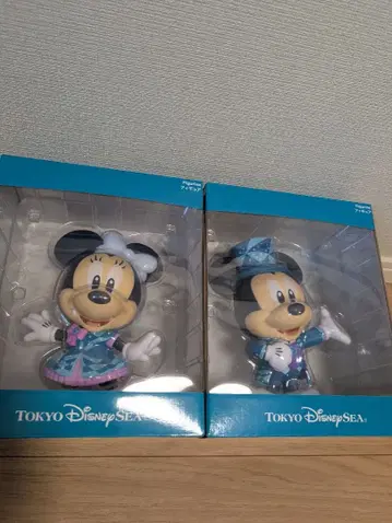 도쿄디즈니씨 미키 미니 피규어 세트 25주년 아부즈 바자르