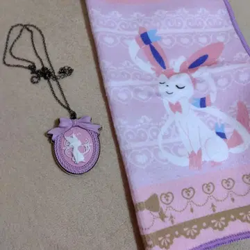 포켓몬 에브이 목걸이 카메오 님피아 핸드 타월 타월