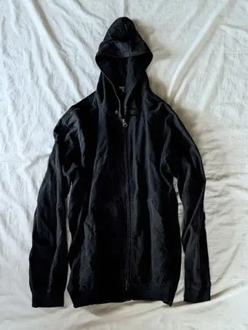 REMILLA 원푸트넬 후드 [ L ] 블랙 집업 후드티