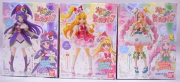 반다이 큐티 피규어 마법사 프리큐어! 전 3종