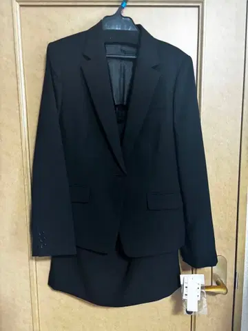 블랙 취업 정장 여성용 상하의 세트 13호 워셔블