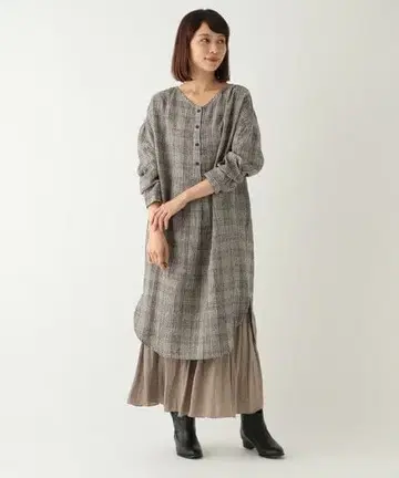 스튜디오 클립 린넨 원피스 M