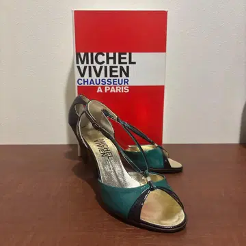 MICHEL VIVIEN (chausser 콜라보) 하이힐