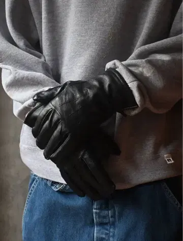 새상품 미사용 데드스탁 이탈리안 레더 글러브