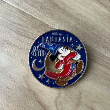 [ 미사용 ] 도쿄 바나나 미키 판타지아 85주년 핀 배지 디즈니