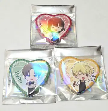 타몬군 지금 어느 쪽!? 하트 캔뱃지 3개 세트