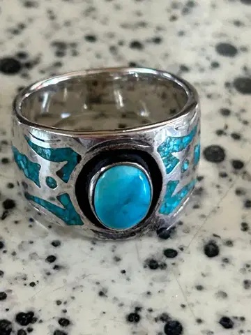 터콰이즈와 실버의 반지