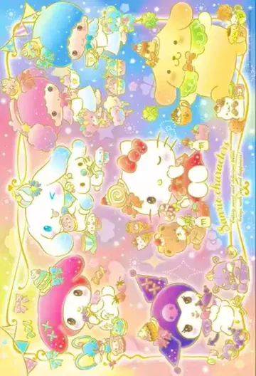 산리오 다이아몬드 아트