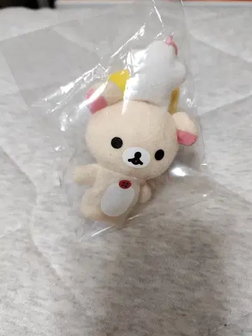 [레어] 코리락쿠마 손가락 인형 스트랩 (요리사 모자) 핑거 퍼펫